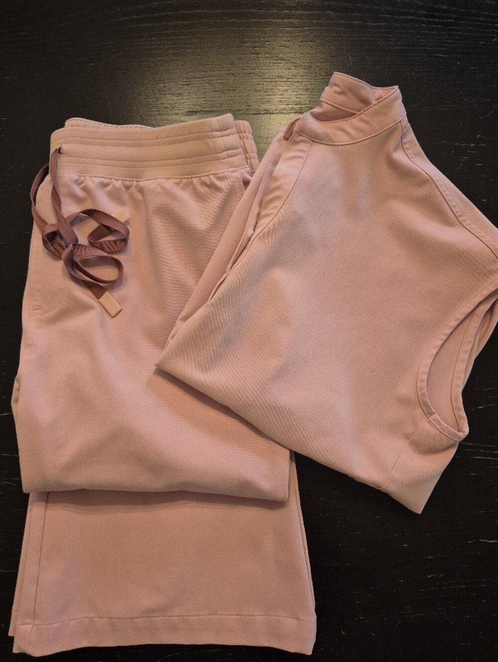 FIGS Scrub Set in Pink Sand M/XL